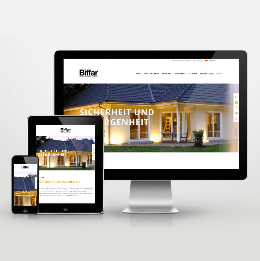 Webentwicklung und Online-Marketing für Biffar