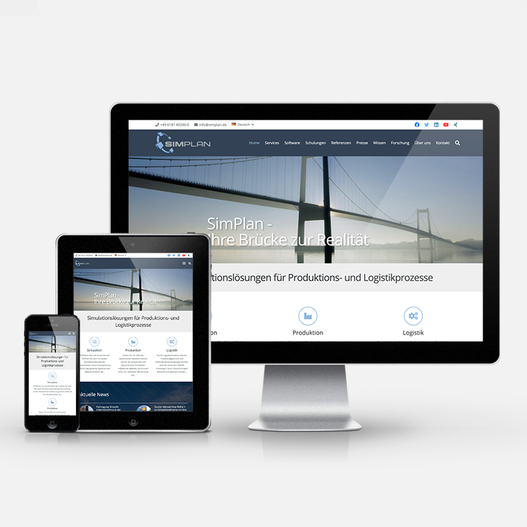 Website Relaunch SimPlan AG