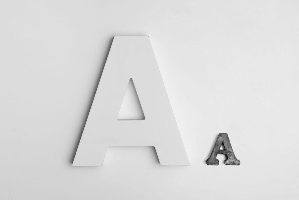 Typografie - inspiras Webagentur Frankfurt